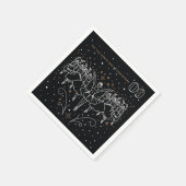 Negende dag van de Kerstfeest Papieren servetten (Hoek)