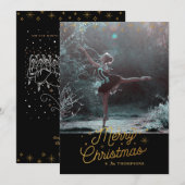 NEGENDE DAG VAN KERST / Kerstmis fotokaart Feestdagenkaart (Voorkant / Achterkant)