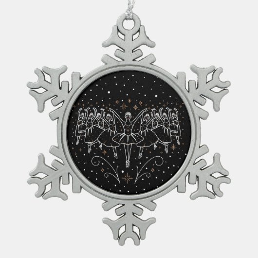 NEGENDE DAG VAN KERSTMIS / Sneeuwvlok Ornament (Voorkant)