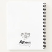 Negende kerstdag blanco zakboek notitieboek (Achterkant)