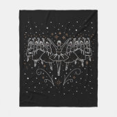 Negende kerstdag, rugleuning met schroefdraad fleece deken (Voorkant)