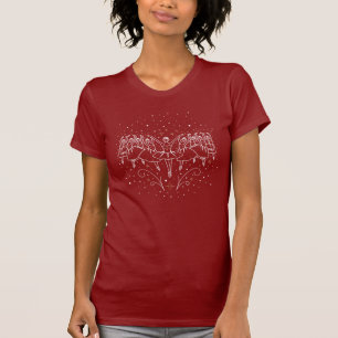 Negende kerstdag voor de vrouw: T-Shirt Red