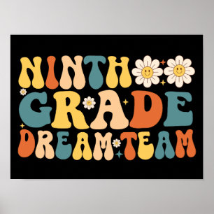 Negende klas Dream Team Teacher Poster