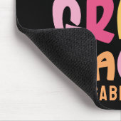 negende klas leraar kleurrijke tekst muismat (Hoek)