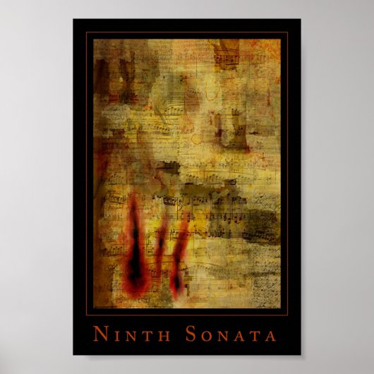 negende sonata poster (Voorkant)