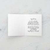 Negende verjaardag ballon kaart (Binnen)