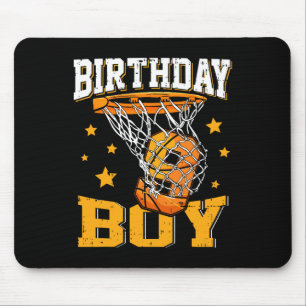negende verjaardag Basketball Boy 9 Year Old Baske Muismat