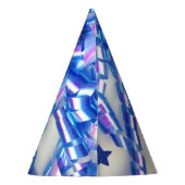 Negende verjaardag jongens negen jaar oud feest feesthoedjes (Achterkant)