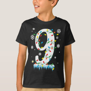 Negende Verjaardag Kerstmis Sneeuwvlok 9 jaar oude T-shirt