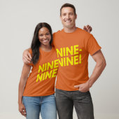Negenennegen cadeau t-shirt (Unisex)