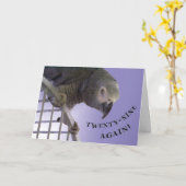 Negenentwintig opnieuw kaart (Gele Bloem)