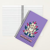 Negenstaartige Vos - Gepersonaliseerd Notitieboek (Binnen)
