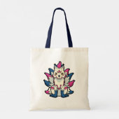 Negenstaartige Vos- Kyuubi Kitsune Tote Bag (Achterkant)