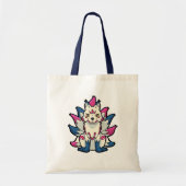 Negenstaartige Vos- Kyuubi Kitsune Tote Bag (Voorkant)
