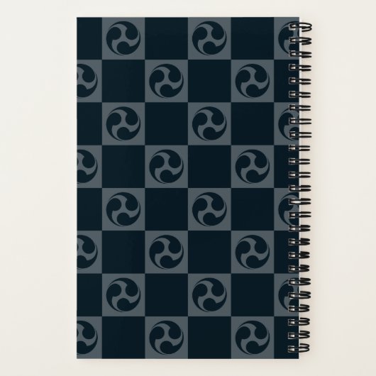 Negenstaartkitsune - Japanse Fox Yokai Notitieboek (Achterkant)