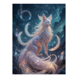 negenstaartvos perfect poster