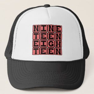 Negentien Achttien, Jaar 1918 Trucker Pet