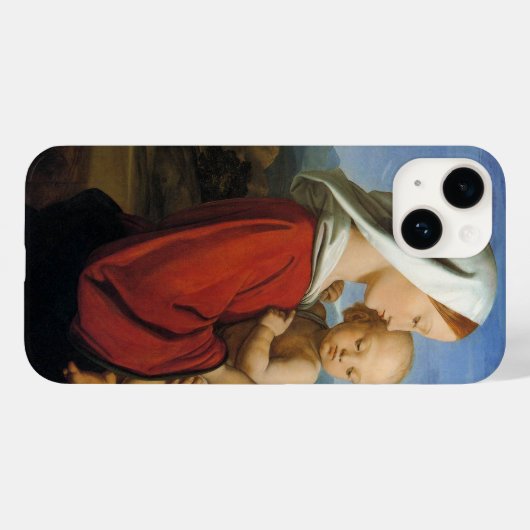 Negentiende-eeuwse Schotse Maagd en Kind Case-Mate iPhone Case (Achterkant (horizontaal))