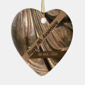 Negentiende Jubileum bronzen Keramisch Ornament (Rechts)