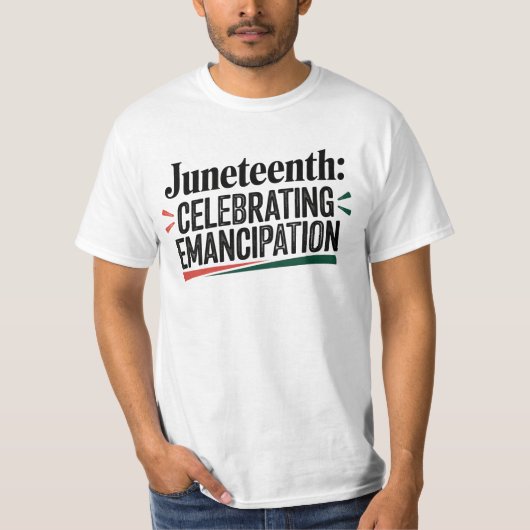 negentiende mannen t-shirt (Voorkant)
