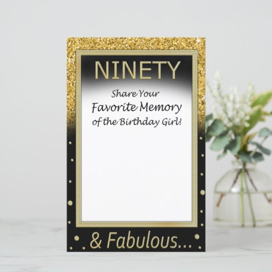 Negentig favoriete herinnering van het meisje van  (Staand voorkant)