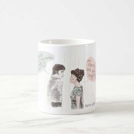 Negeren en vooroordelen koffiemok (Center)