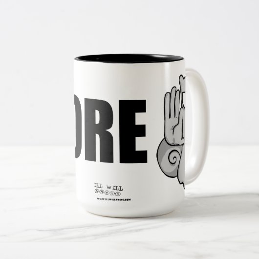 Negeren : Foamy Mok (Voorkant rechts)