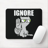 Negeren : Foamy Mousepad Muismat (Met muis)