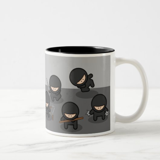 negjas-mok tweekleurige koffiemok (Rechts)