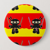 negjas ronde button 4,0 cm (Voorkant)