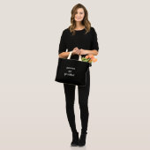 Neglecteerde positieve Canvas tas (Voorkant (model))