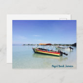 Negril Beach, Jamaica Briefkaart (Voorkant / Achterkant)