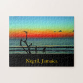 Negril Beach Sunset Legpuzzel (Horizontaal)