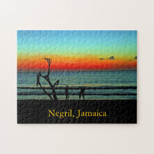 Negril Beach Sunset Legpuzzel
