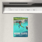 Negril Cliffs Jamaica Reizen Magneet (Insitu (Vaatwasser))