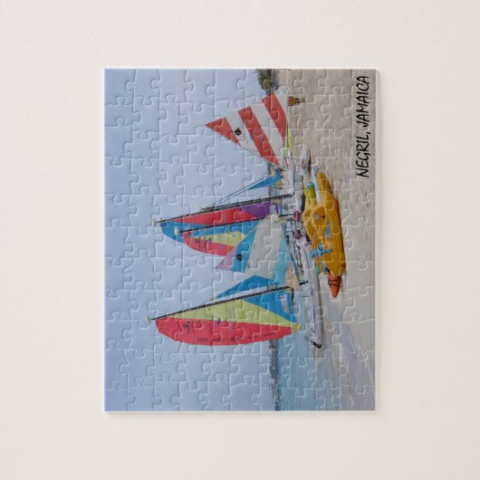 Negril, Jamaica Beach Puzzle Legpuzzel (Verticaal)