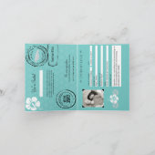 Negril Jamaica Blauwgroen en grijs bruiloft (Binnen)