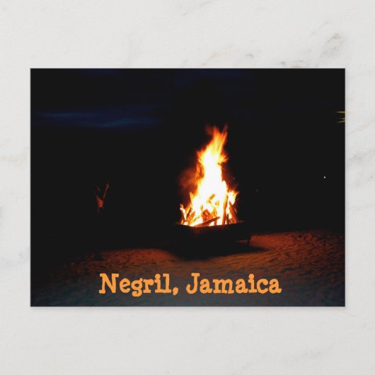Negril Jamaica Briefkaart (Voorkant)