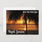 Negril, Jamaica Briefkaart (Voorkant / Achterkant)