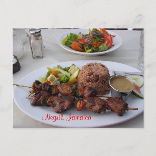 Negril Jamaica Briefkaart (Voorkant)