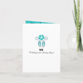 Negril Jamaica Turquoise Huwelijkspaspoort (Achterkant)