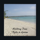 Negril, Jamaica Wedding Magnet<br><div class="desc">Op het strand in Negril,  Jamaica is dit perfect voor een gunst of gewoon een leuk cadeau voor het Bruidsfeest. Klik op de Button IT AANPASSEN op deze pagina als u deze wilt aanpassen. U kunt ook uw datum en koppelnamen toevoegen</div>