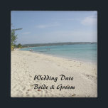 Negril, Jamaica Wedding Magnet<br><div class="desc">Op het strand in Negril,  Jamaica is dit perfect voor een gunst of gewoon een leuk cadeau voor het Bruidsfeest. Klik op de Button IT AANPASSEN op deze pagina als u deze wilt aanpassen. U kunt ook uw datum en koppelnamen toevoegen</div>