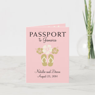 Negril Jamaica Wedding Passport