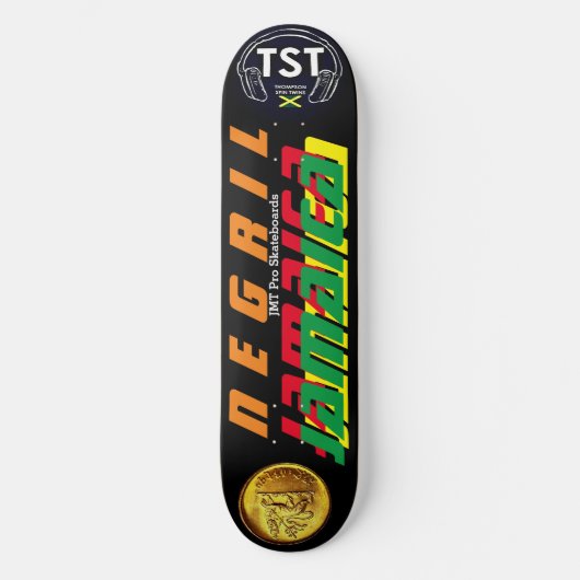 NEGRIL JMT 8 1/2 "Skateboard Deck Persoonlijk Skateboard (Voorkant)