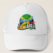 Negril ontketend Jamaica logo pet (Voorkant)