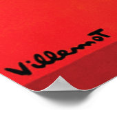  Negrita Le Rhum door Villemot Poster (Hoek)