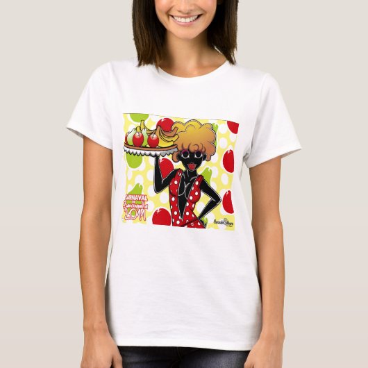 negrita puloy frutas t-shirt (Voorkant)