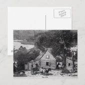 Negro Cabin Briefkaart (Voorkant / Achterkant)