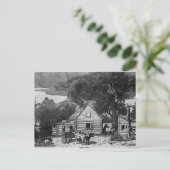 Negro Cabin Briefkaart (Staand voorkant)